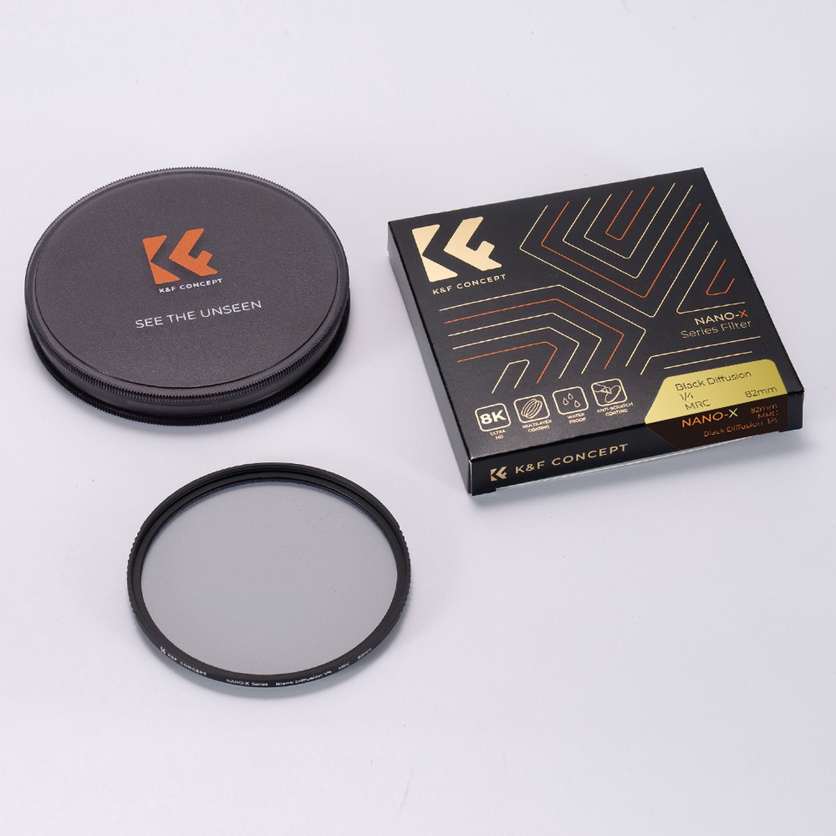 K&F Concept 67mm Black Mist Diffusion 1/4 Nano-X HD MRC filter