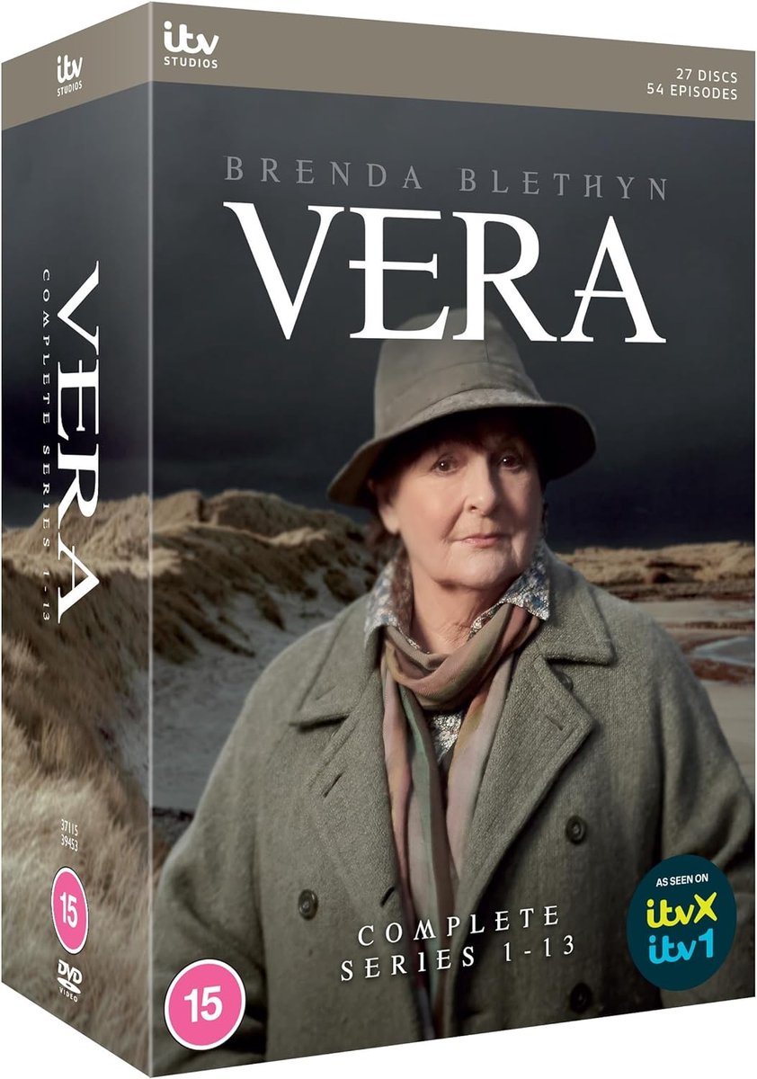 dvd, vera, brenda blethyn, complete series 1-13, itv studios