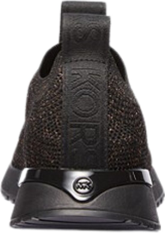 Michael Kors Bodie Slip On - maat 40- Dames Sneakers - Black Bronze
