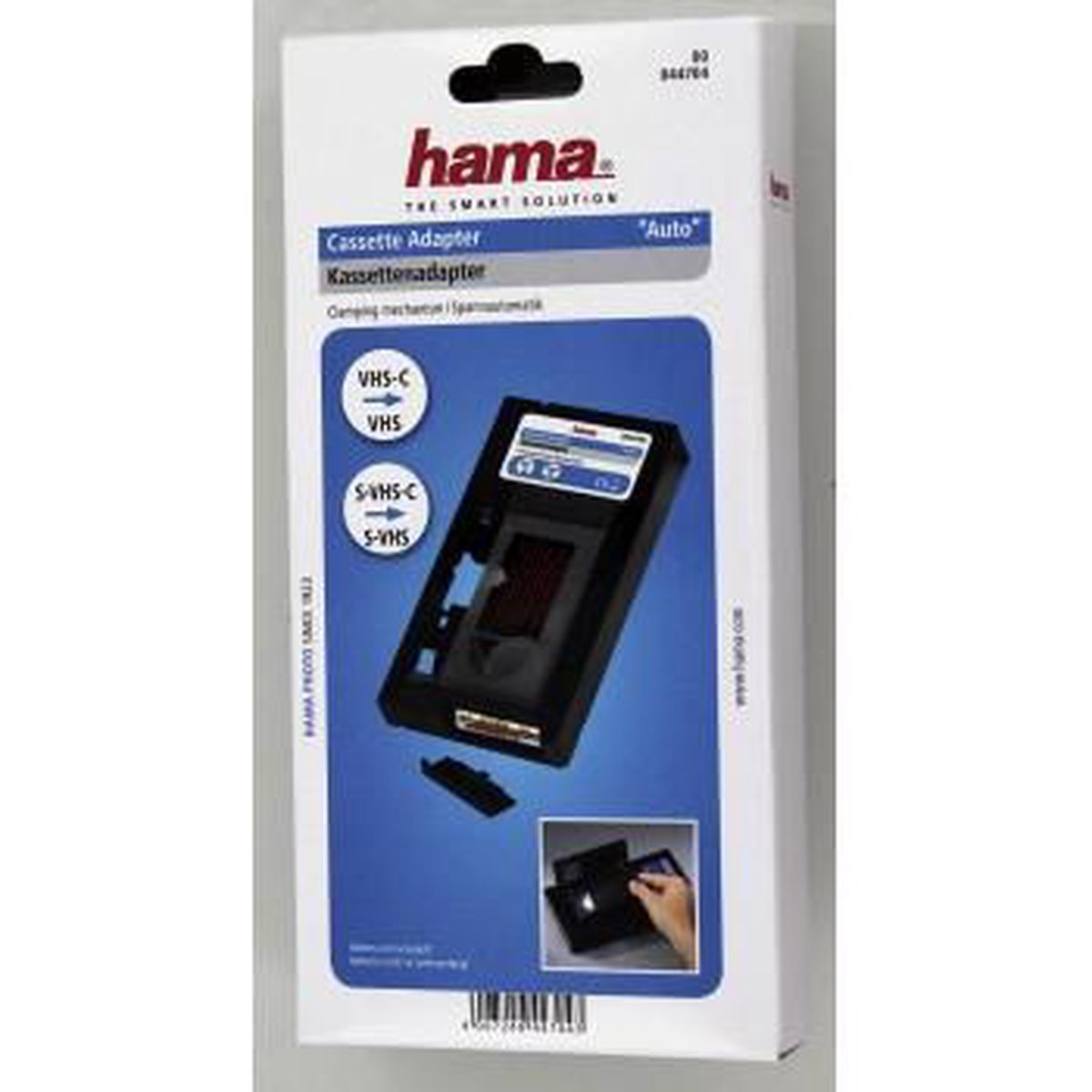 Hama Cassette Adapter Vhs C/Vhs Auto