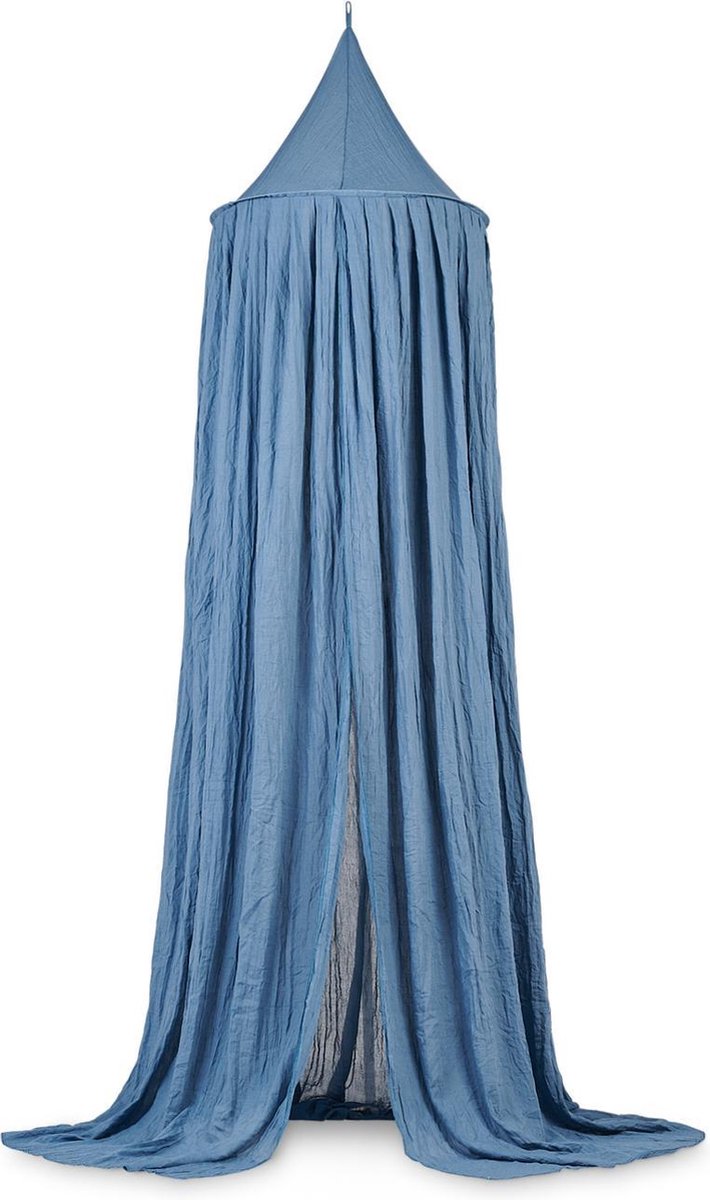 Jollein Klamboe Vintage 245cm - Jeans Blue