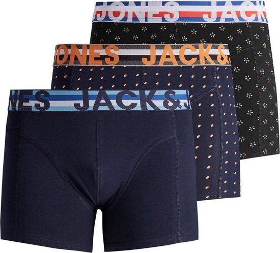 Jack & Jones Maat M  3P Heren Boxershorts