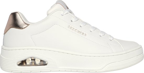 Skechers Uno Court - maat 37- Courted Air Dames Sneakers - Wit