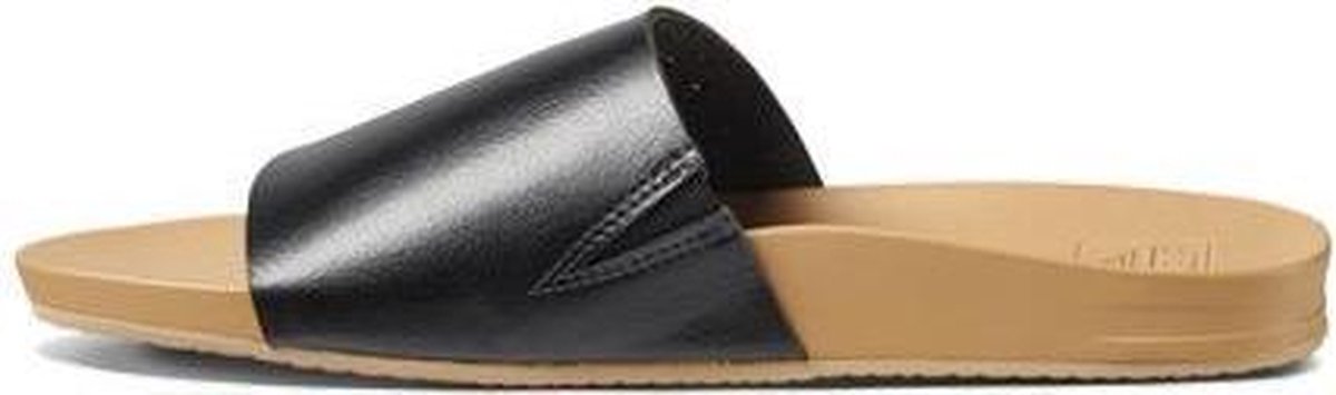 Reef Cushion Scout - Maat 41 - Dames Slippers - Black/Natural