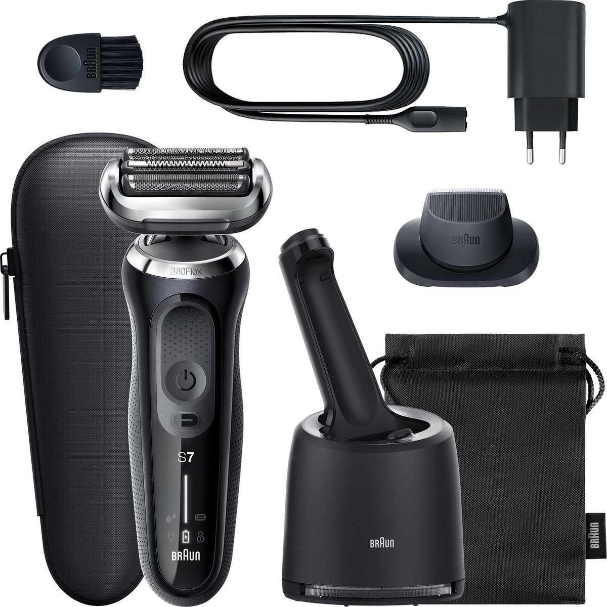 Braun Series 7 71-N7200cc - Elektrisch Scheerapparaat Mannen - Met Precisietrimmer - SmartCare Cente