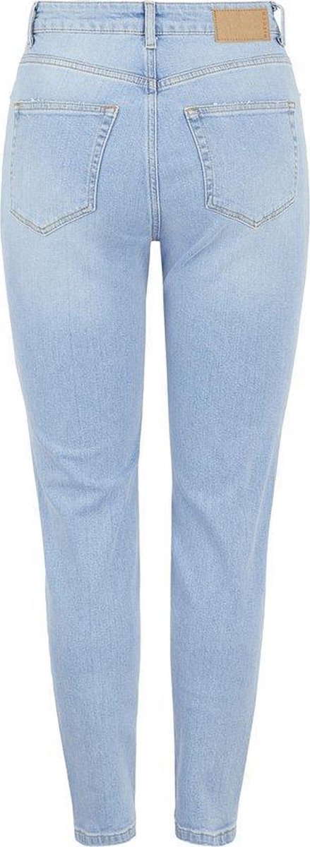 Pieces - Maat XS - PCLEAH MOM HW ANK LB160-BA/NOOS BC Dames Jeans
