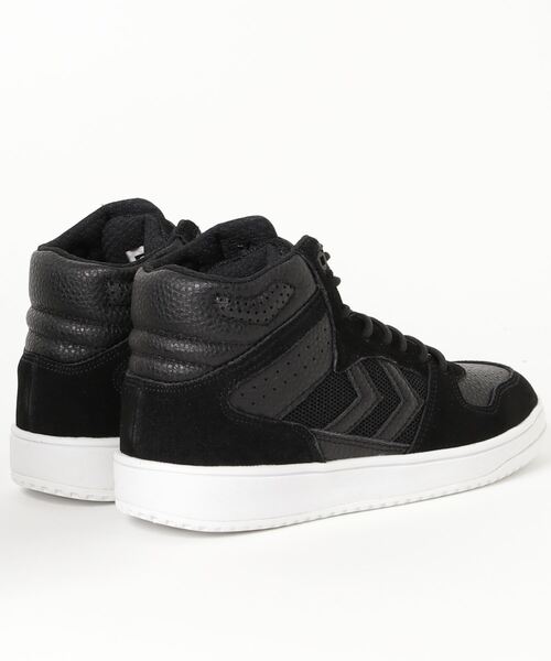 hummel St Power Play Mid -maat 42- Sneakers Heren - Zwart