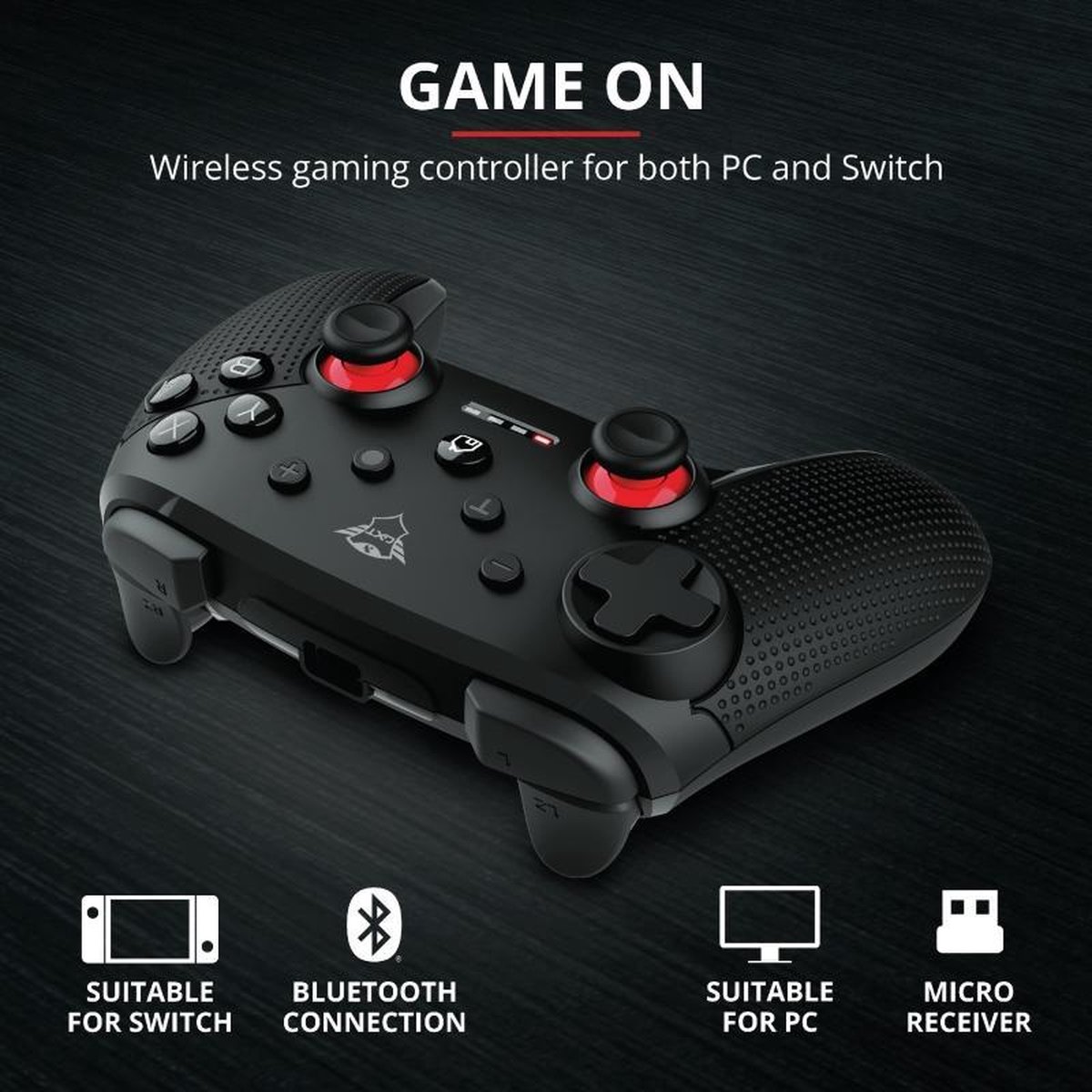 Trust GXT 1230 Muta Draadloze Controller - Voor Nintendo Switch & PC
