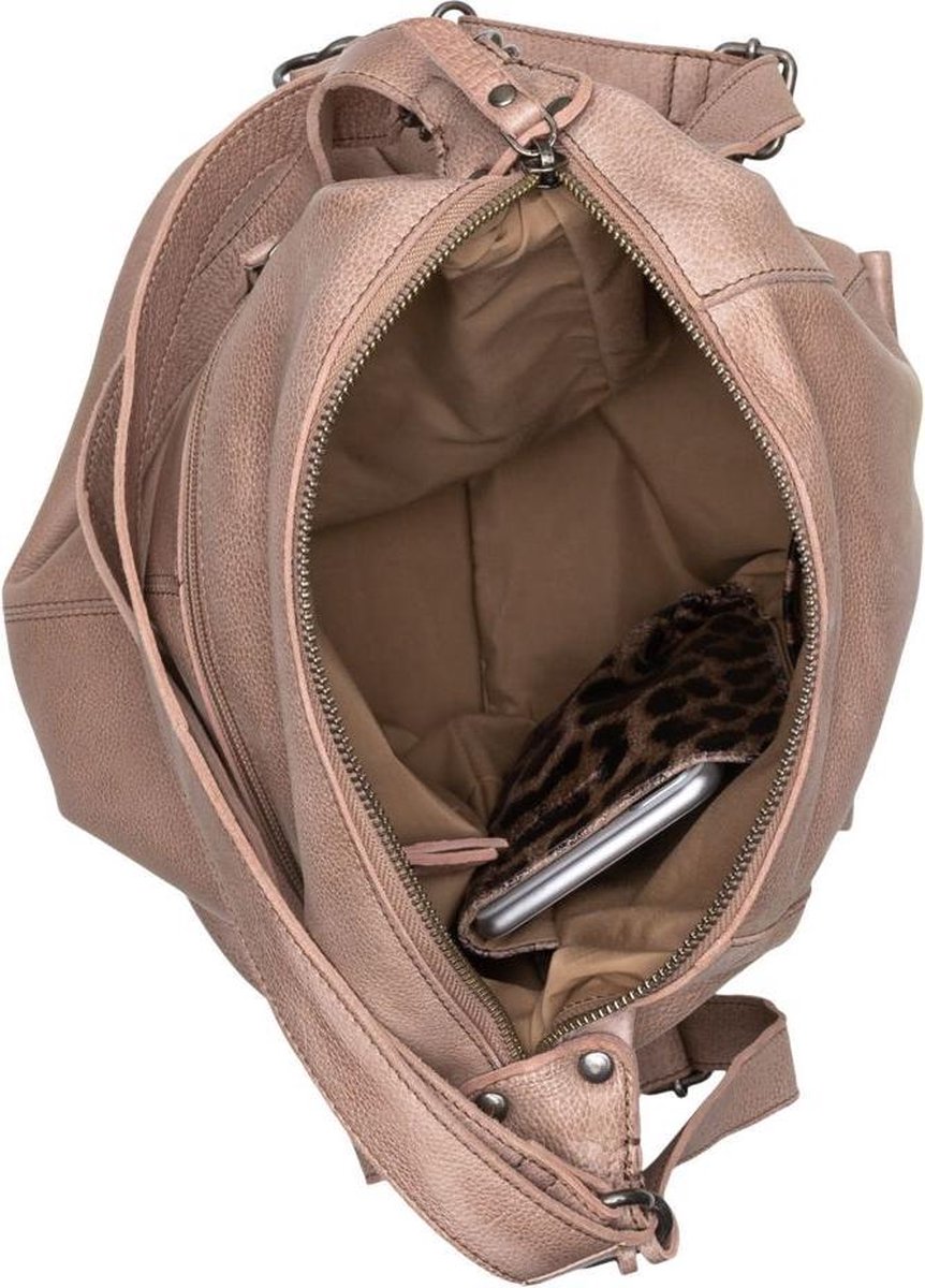 BURKELY JUST JACKIE BACKPACK HOBO-Blush Pink