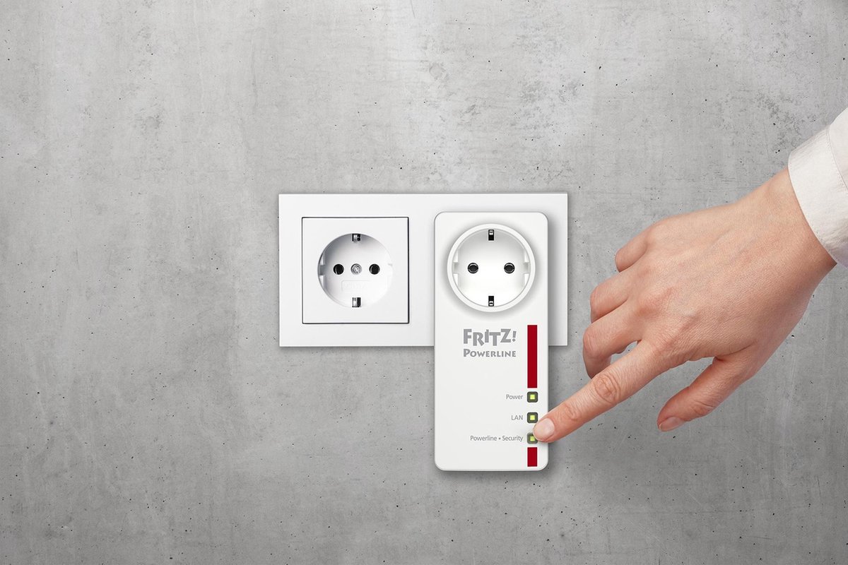 AVM FRITZ!Powerline 1220E - Gigabit powerline zonder wifi - Uitbreiding