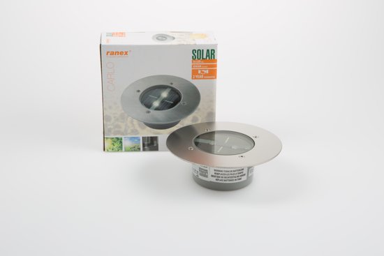 Smartwares 5000.197 Grondspot - 2 lichts - 140 mm - staal