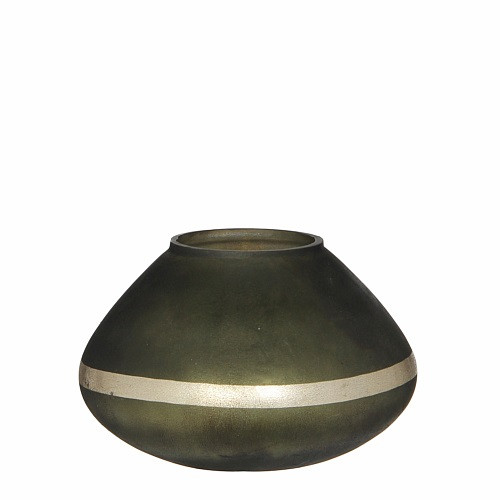 Casa Vivante Timoti - Waxinelichthouder - Vintage green -  15,5 cm