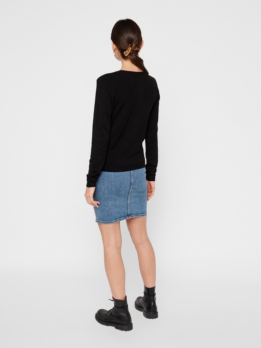 PIECES - Maat L - PCESERA LS KNIT CARDIGAN Dames Vest