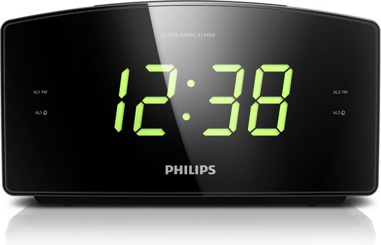 Philips AJ3400 - Wekkerradio - Zwart