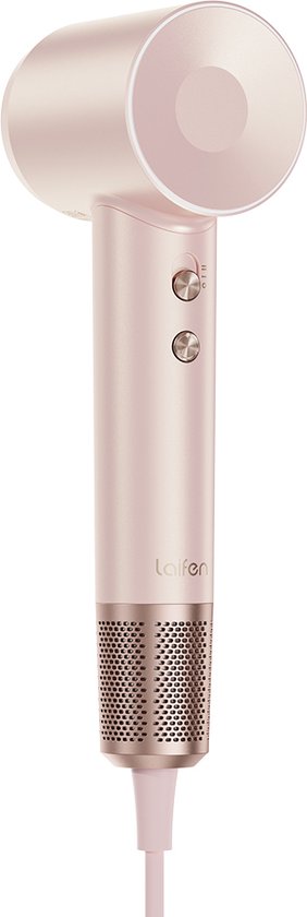 Laifen Swift Premium High Speed Föhn - Licht roze/Goud - Haardroger met ionische technologie - 3 war