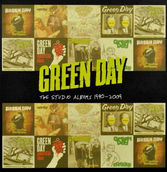 Green Day - The Studio Albums 1990-2009  ( 8 CD Box )