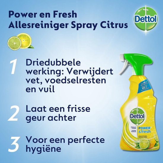 Dettol Power & Fresh - Allesreiniger Spray set