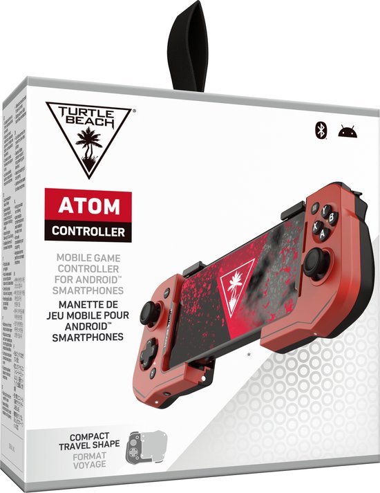 Turtle Beach Atom - Game Controller - Android - Rood