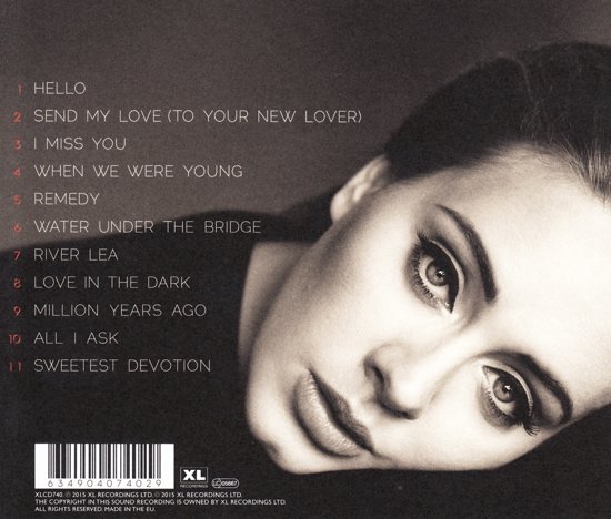 ADELE- 25 - CD