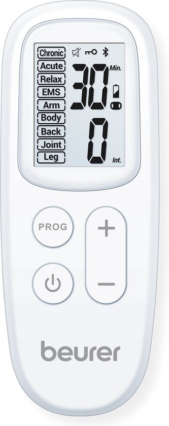 Beurer EM 70 TENS EMS apparaat - Digitaal - Pijnverlichting (TENS) spierstimulatie (EMS) massage - B