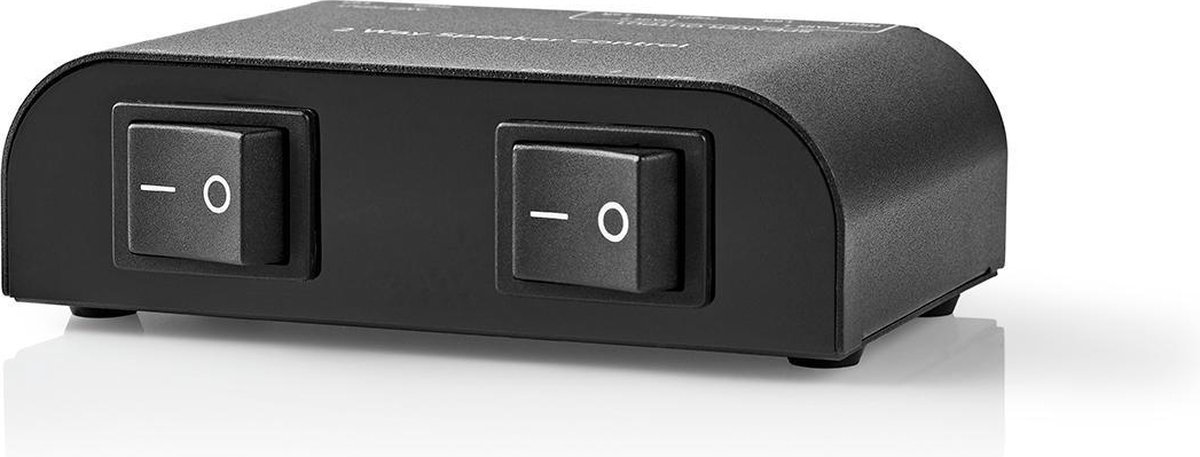 Nedis Speaker Control Box - 2 poort(en) - Klemmen - Luidspreker Impedantie: 4-16 Ohm - Maximale Bela