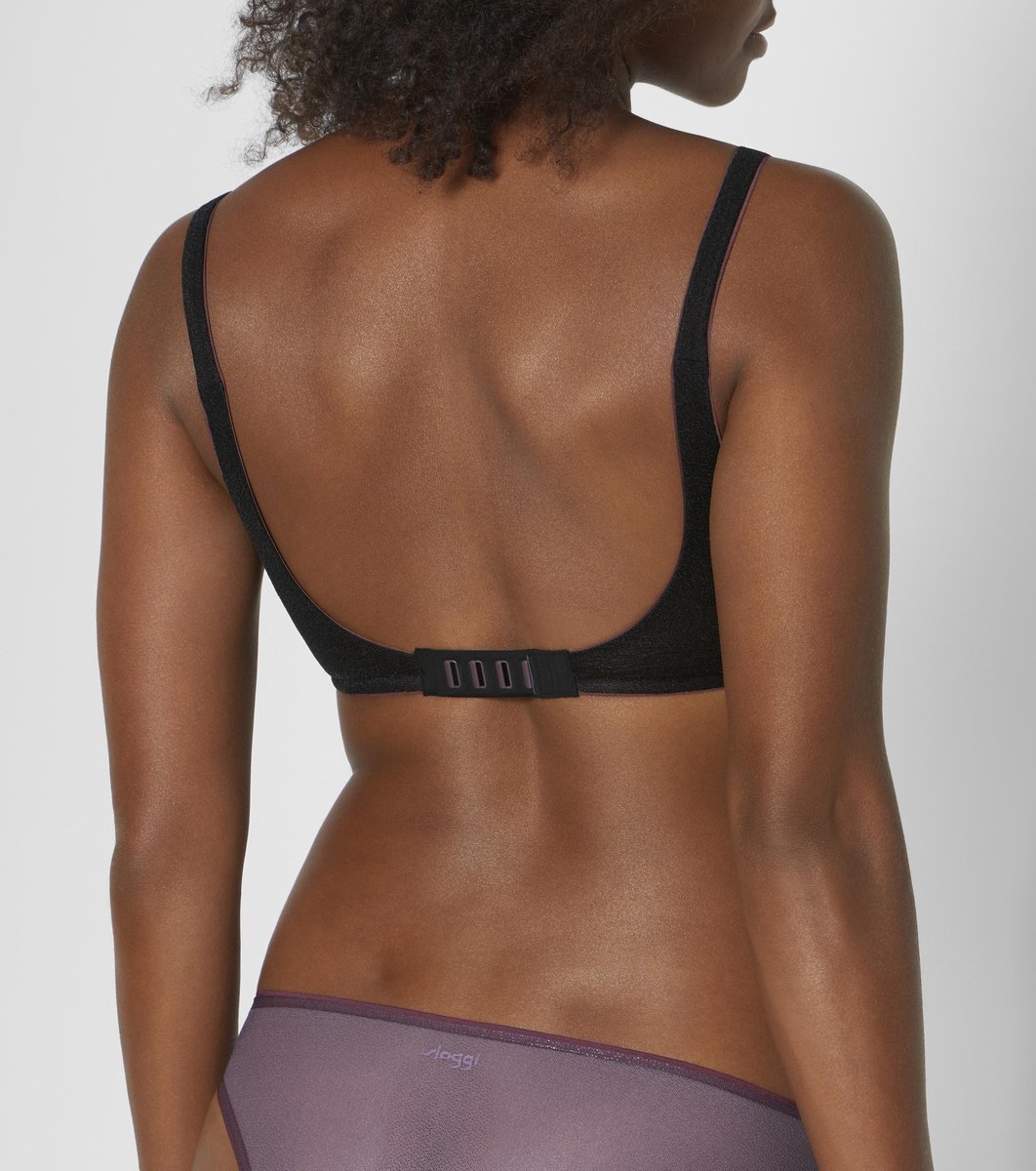 sloggi - Maat M - OXYGENE Infinite Soft Bra - Zwart