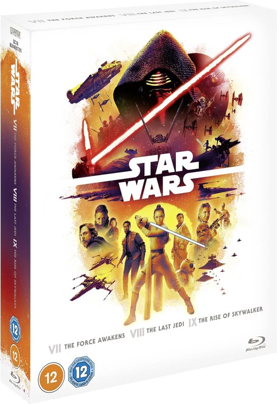 Star Wars Trilogy: Episodes Vii, Viii And Ix - blu-ray