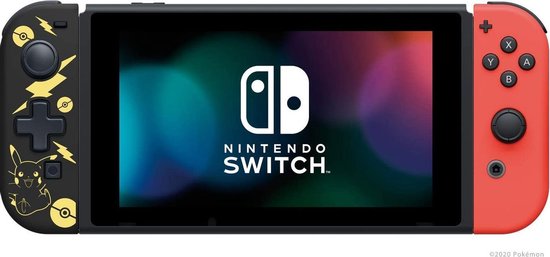 Hori Officieel licensed D-Pad Controller - Geschikt voor Nintendo Switch - Pikachu Zwart/Goud design