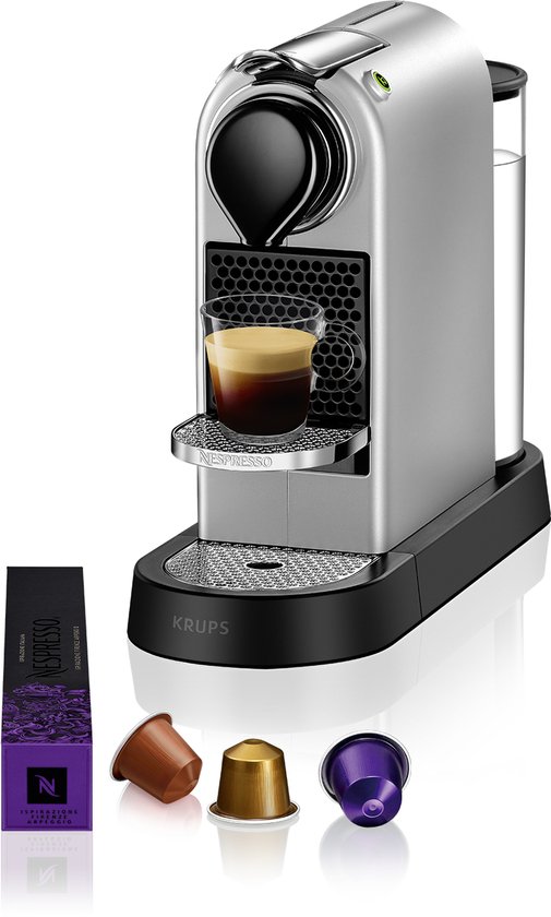 Krups XN741B CitiZ Nespresso Koffiezetapparaat Zilver