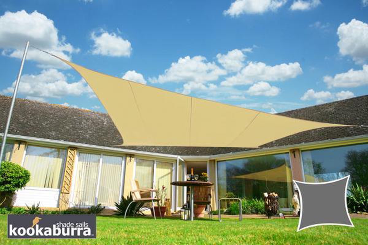 Kookaburra 2,0m Vierkant Zand Party Schaduwdoek (Geweven - Waterafstotend)