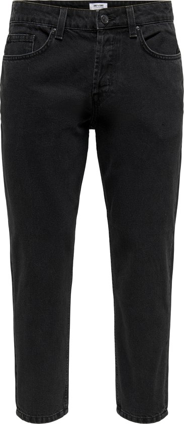 ONLY & SONS - Maat W36 x L34 - ONSAVI BEAM TAP BLACK 2962 JEANS NOOS Heren Jeans