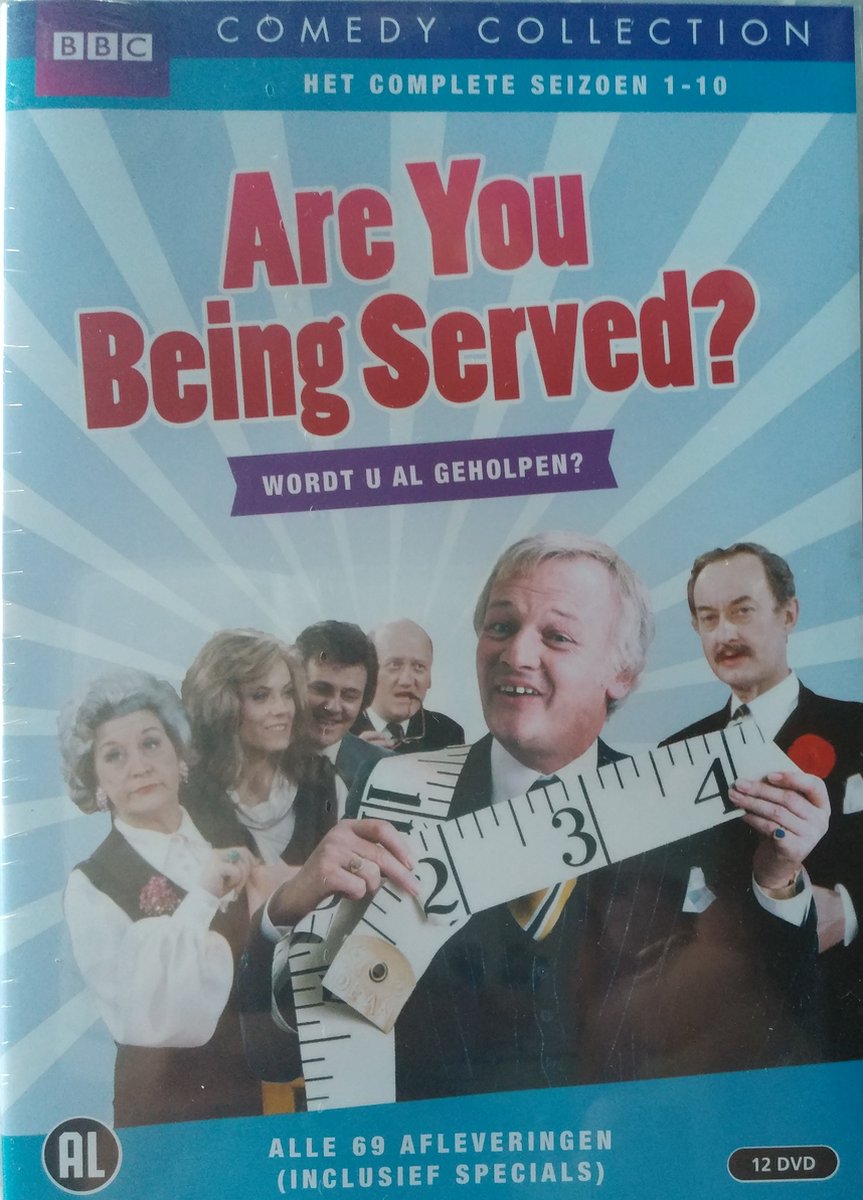 dvd, comedy, collectie, tv-show, Are You Being Served?