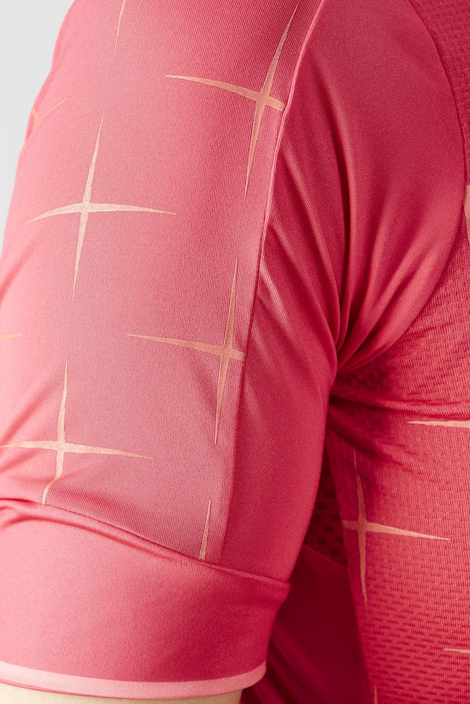 Craft Belle Glow Jersey - Maat M - Dames - korte mouwen rood