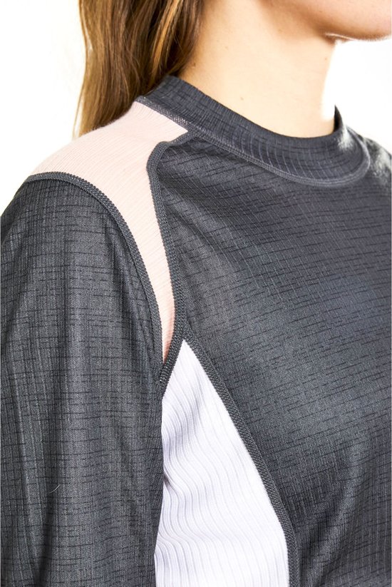 Craft - Maat L - Baselayer Set Thermoset - Vrouwen - grijs/roze/wit