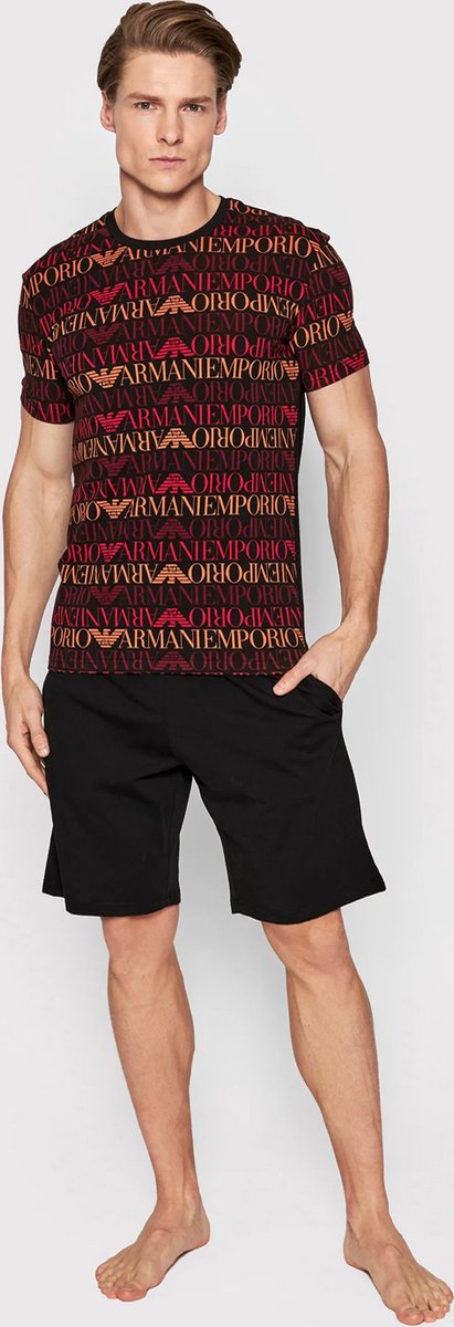 Emporio Armani Mania Pyjama heren - Zwart - Maat L