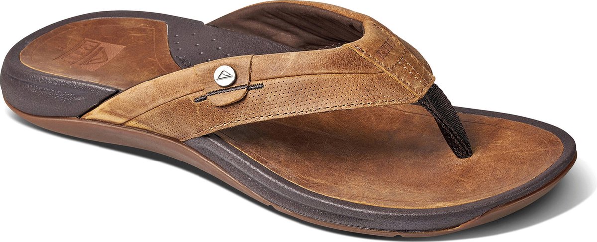 Reef - Maat 45 - Pacific Le Heren Slippers - Bruin