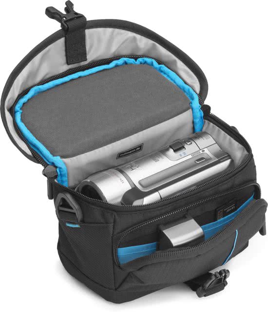 Cullmann Panama Vario 200 cameratas - Geschikt voor videocamera - Zwart/Blauwe rand