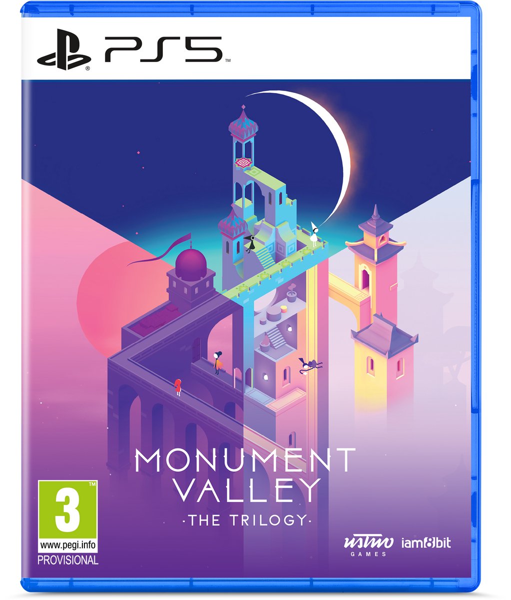 PS5, spel, hoes, monument valley, drie delen