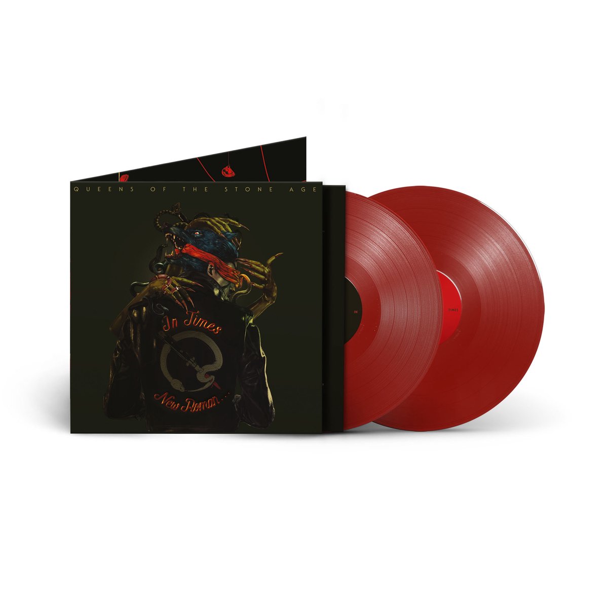Queens Of The Stone Age - In Times New Roman (2LP) (Colourd Vinyl) Rood