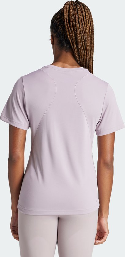 adidas Maat S Performance Designed for Training HEAT.RDY HIIT T-shirt - Dames - Paars