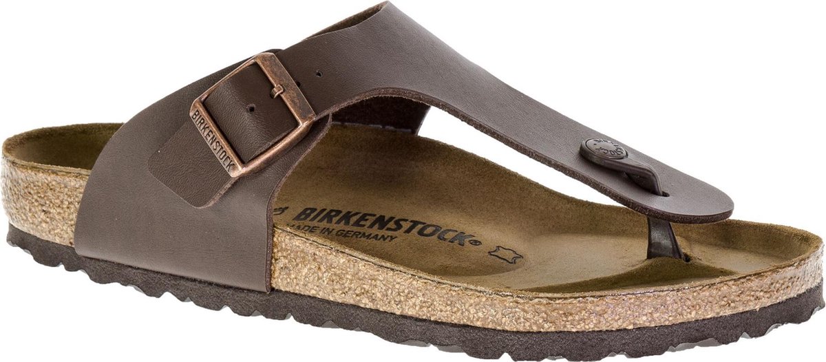 Birkenstock - Maat 40 - Ramses BF Regular Fit Heren Slippers - Brown