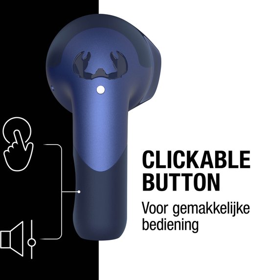 Fresh 'n Rebel Twins Blaze - Draadloze oordopjes - multipoint verbinding - ruisvrije telefoongesprek