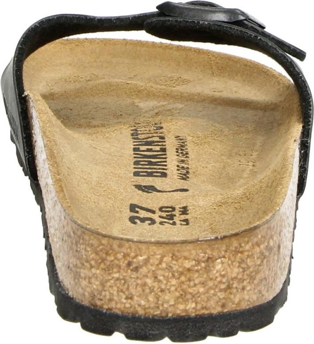 Birkenstock  - Maat 39 - Madrid Dames Slippers Small fit - Black