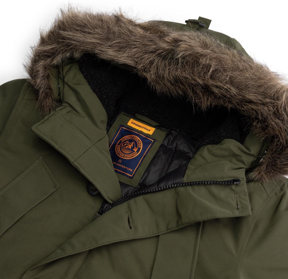 Superdry - Maat S - Everest Parka Heren Jas