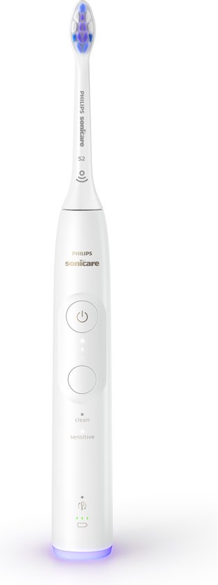 Philips Sonicare 6100 Series - Elektrische tandenborstel - Wit - Gevoelige tanden - HX7400/01