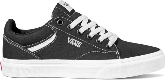 Vans Seldan -maat 37-  Dames Sneakers - (Canvas) Black/White