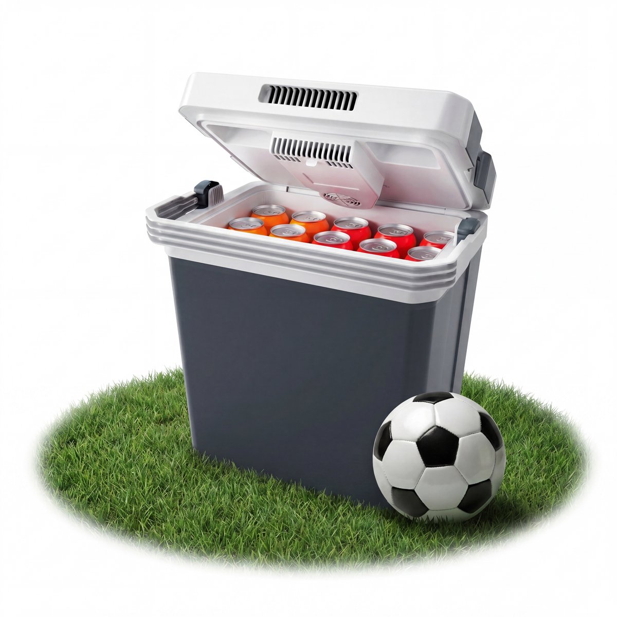 koelbox, ijskast, rokers, koelhouders, voetbal