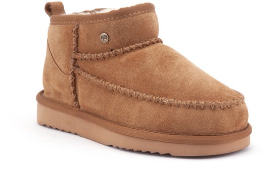 suede, ankle boot, moccasin, tan, stitching