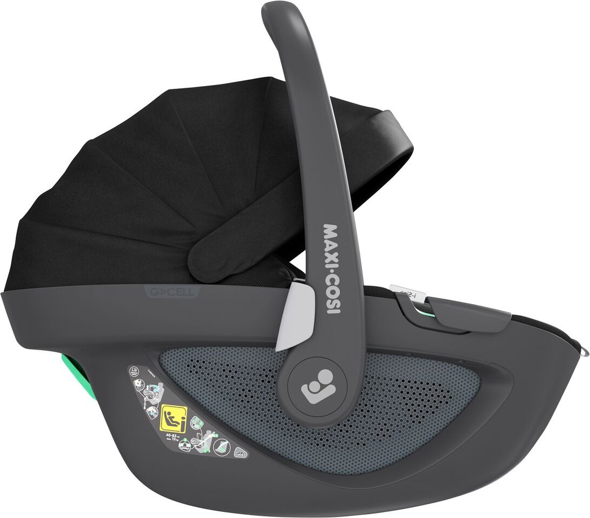 Maxi-Cosi Pebble 360 i-Size Autostoeltje - Essential Black - Vanaf de geboorte tot ca. 15 maanden