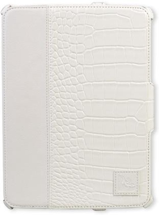 Gecko Covers Croco hoes voor Samsung Galaxy Tab 4 10.1 - Wit